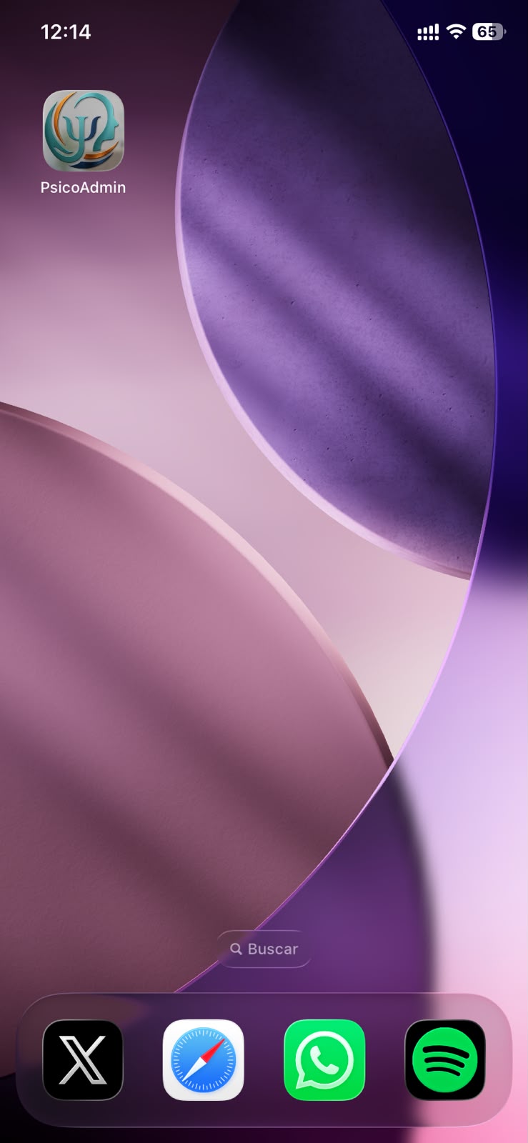 Ícono de psicoadmin ya instalado